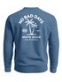 Sweatshirt Herren Pullover mit Backprint Palmenmotiv South Beach California Fashion Streetwear Neverless®preview
