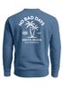 Sweatshirt Herren Pullover mit Backprint Palmenmotiv South Beach California Fashion Streetwear Neverless®preview