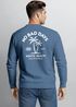 Sweatshirt Herren Pullover mit Backprint Palmenmotiv South Beach California Fashion Streetwear Neverless®preview
