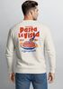 Sweatshirt Herren Pullover mit Backprint Pasta la Vista Pulli Spaghetti Italian Fruit Retro Design Fashion Streetwear Neverless®preview