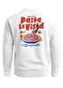 Sweatshirt Herren Pullover mit Backprint Pasta la Vista Pulli Spaghetti Italian Fruit Retro Design Fashion Streetwear Neverless®preview