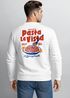 Sweatshirt Herren Pullover mit Backprint Pasta la Vista Pulli Spaghetti Italian Fruit Retro Design Fashion Streetwear Neverless®preview