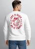 Sweatshirt Herren Pullover mit Backprint Pizza Cat Motiv Fun Food Streetwear Fashion Retro Style Streetwear Neverless®preview