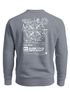 Sweatshirt Herren Pullover mit Backprint Point North Kompass Backprint Adventure Streetwear Design Fashion Männer Neverless®preview