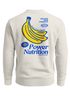 Sweatshirt Herren Pullover mit Backprint Power Nutrition Design Print Pullover mit Banana Graphic Vintage Sports Look Neverless®preview