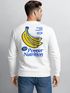Sweatshirt Herren Pullover mit Backprint Power Nutrition Design Print Pullover mit Banana Graphic Vintage Sports Look Neverless®preview