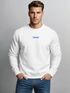 Sweatshirt Herren Pullover mit Backprint Power Nutrition Design Print Pullover mit Banana Graphic Vintage Sports Look Neverless®preview