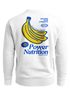 Sweatshirt Herren Pullover mit Backprint Power Nutrition Design Print Pullover mit Banana Graphic Vintage Sports Look Neverless®preview
