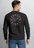 Sweatshirt Herren Pullover mit Backprint Press Start Gaming Graphic mit Controller Retro Style Fashion Streetwear Neverless®preview