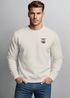 Sweatshirt Herren Pullover mit Backprint Rising Wave | Japan Design mit Wellenmotiv Fashion Streetwear Neverless®preview