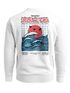 Sweatshirt Herren Pullover mit Backprint Rising Wave | Japan Design mit Wellenmotiv Fashion Streetwear Neverless®preview