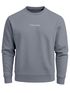 Sweatshirt Herren Pullover mit Backprint Schwarzweiß Palmen Design Minimal Streetwear Style Fashion Streetwear Neverless®preview