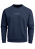 Sweatshirt Herren Pullover mit Backprint Schwarzweiß Palmen Design Minimal Streetwear Style Fashion Streetwear Neverless®preview