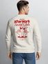 Sweatshirt Herren Pullover mit Backprint Social Club Cheers Edition Statement Fashion Streetwear mit Aufdruck Neverless®preview