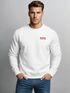 Sweatshirt Herren Pullover mit Backprint Social Club Cheers Edition Statement Fashion Streetwear mit Aufdruck Neverless®preview