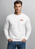 Sweatshirt Herren Pullover mit Backprint Social Club Cheers Edition Statement Fashion Streetwear mit Aufdruck Neverless®preview