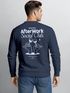 Sweatshirt Herren Pullover mit Backprint Social Club Cheers Edition Statement Fashion Streetwear mit Aufdruck Neverless®preview