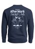 Sweatshirt Herren Pullover mit Backprint Social Club Cheers Edition Statement Fashion Streetwear mit Aufdruck Neverless®preview