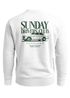 Sweatshirt Herren Pullover mit Backprint Sunday Drivers Club Auto Design mit Oldtimer Retro Streetwear Fashion Neverless®preview