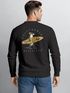 Sweatshirt Herren Pullover mit Backprint Surfer Motiv California Surf Club Fun Beach Style Fashion Streetwear Neverless®preview