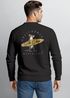 Sweatshirt Herren Pullover mit Backprint Surfer Motiv California Surf Club Fun Beach Style Fashion Streetwear Neverless®preview