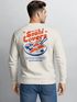Sweatshirt Herren Pullover mit Backprint Sushi Lovers Club Japan Food Design Sushi Print Retro Streetwear Neverless®preview