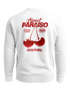 Sweatshirt Herren Pullover mit Backprint Sweet Paraiso Kirschen Fashion Streetwear Retro Fruit Style Neverless®preview