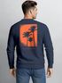 Sweatshirt Herren Pullover mit Backprint Take Me to Paradise Design Summer Vibes Streetwear Fashion Streetwear Neverless®preview