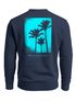 Sweatshirt Herren Pullover mit Backprint Take Me to Paradise Design Summer Vibes Streetwear Fashion Streetwear Neverless®preview