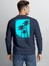 Sweatshirt Herren Pullover mit Backprint Take Me to Paradise Design Summer Vibes Streetwear Fashion Streetwear Neverless®preview