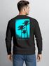 Sweatshirt Herren Pullover mit Backprint Take Me to Paradise Design Summer Vibes Streetwear Fashion Streetwear Neverless®preview