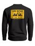 Sweatshirt Herren Pullover mit Backprint Think Outside Outdoor Backprint mit Zeltmotiv Adventure Streetwear Fashion Neverless®preview