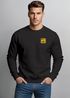 Sweatshirt Herren Pullover mit Backprint Think Outside Outdoor Backprint mit Zeltmotiv Adventure Streetwear Fashion Neverless®preview