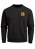 Sweatshirt Herren Pullover mit Backprint Think Outside Outdoor Backprint mit Zeltmotiv Adventure Streetwear Fashion Neverless®preview