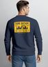 Sweatshirt Herren Pullover mit Backprint Think Outside Outdoor Backprint mit Zeltmotiv Adventure Streetwear Fashion Neverless®preview