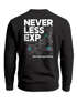 Sweatshirt Herren Pullover mit Backprint Typographie Outdoor Topografie Grafik Fashion Streetwear Neverless®preview