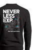 Sweatshirt Herren Pullover mit Backprint Typographie Outdoor Topografie Grafik Fashion Streetwear Neverless®preview