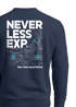 Sweatshirt Herren Pullover mit Backprint Typographie Outdoor Topografie Grafik Fashion Streetwear Neverless®preview