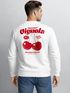 Sweatshirt Herren Pullover mit Backprint Vignola Pulli mit Kirschmotiv Italian Fruit Retro Design Fashion Streetwear Neverless®preview
