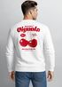 Sweatshirt Herren Pullover mit Backprint Vignola Pulli mit Kirschmotiv Italian Fruit Retro Design Fashion Streetwear Neverless®preview
