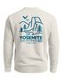 Sweatshirt Herren Pullover mit Backprint Yosemite California Naturmotiv National Park Graphic Outdoor Fashion Streetwear Neverless®preview