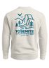 Sweatshirt Herren Pullover mit Backprint Yosemite California Naturmotiv National Park Graphic Outdoor Fashion Streetwear Neverless®preview