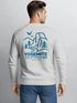 Sweatshirt Herren Pullover mit Backprint Yosemite California Naturmotiv National Park Graphic Outdoor Fashion Streetwear Neverless®preview