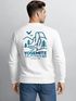 Sweatshirt Herren Pullover mit Backprint Yosemite California Naturmotiv National Park Graphic Outdoor Fashion Streetwear Neverless®preview