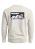 Sweatshirt Herren Pullover mit Outdoor Backprint Bergmotiv Nature Streetwear Adventure Style Neverless®preview