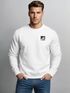 Sweatshirt Herren Pullover mit Outdoor Backprint Bergmotiv Nature Streetwear Adventure Style Neverless®preview