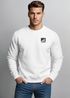 Sweatshirt Herren Pullover mit Outdoor Backprint Bergmotiv Nature Streetwear Adventure Style Neverless®preview