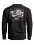 Sweatshirt Herren Pullover mit Outdoor Grafik Print Berge Adventure Wandern Fashion Streetwear Männer Neverless®preview