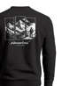 Sweatshirt Herren Pullover Outdoor Berge Backprint Nature Grafik Fashion Streetwear Männer Neverless®preview