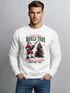 Sweatshirt Herren Santa Claus World Tour Weihnachtspullover Grafik Print XMAS Christmas Sweater Fashion Streetwear Neverless®preview